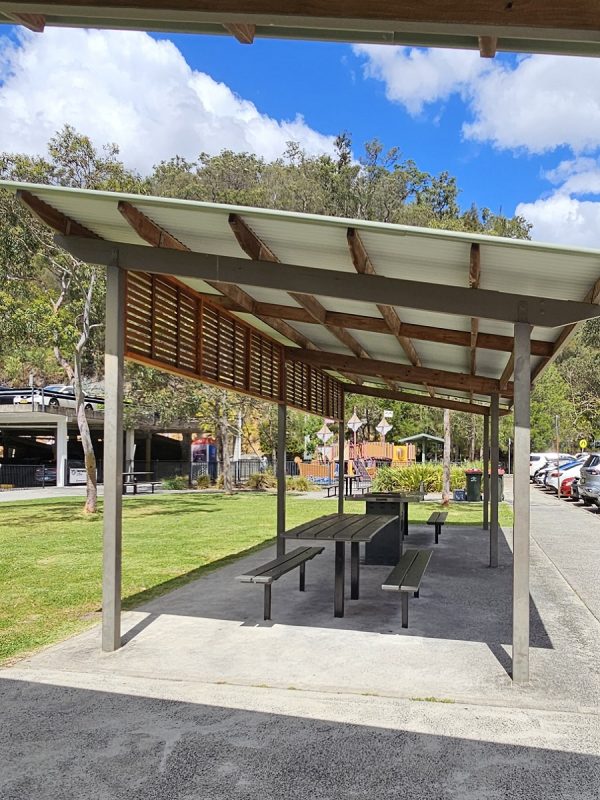 Berowra Waters Sheltered Picnic Tables and  BBQ