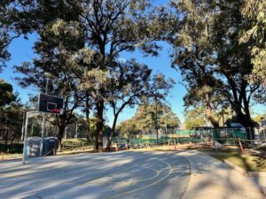 Beecroft Village Green Playground Basketball Half Court