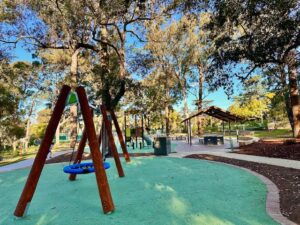 Beecroft Village Green Playground Swings BBQ