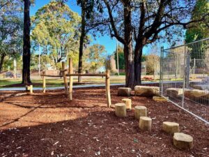 Beecroft Village Green Playground Wooden Steps