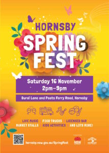 Hornsby Spring Fest poster